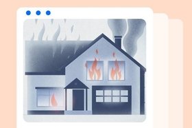 Сгорел дом: что делать и куда обращаться после пожара