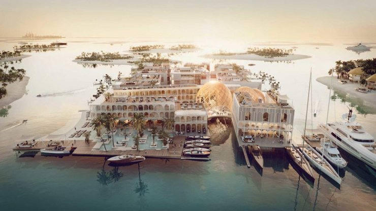 В Дубае построят плавучий город