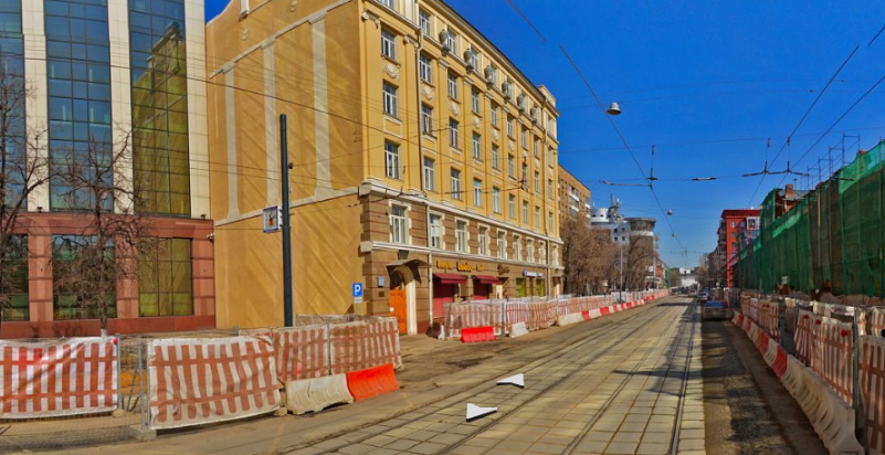 Власти Москвы открыли новую пешеходную зону