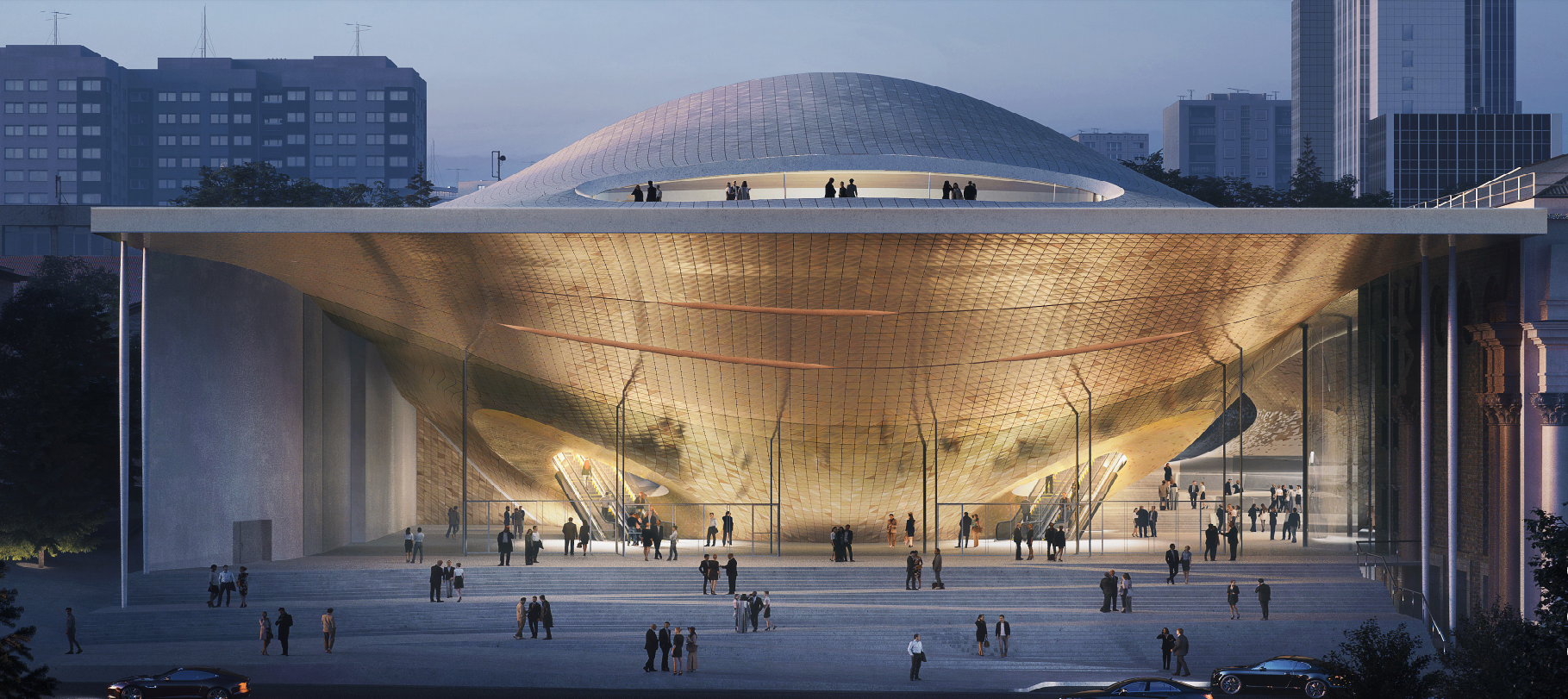 Концертный зал Свердловской филармонии построят по проекту Zaha Hadid Architects