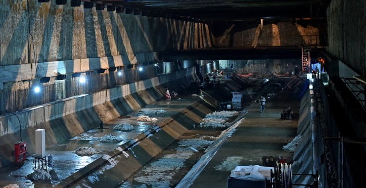 Началось строительство тоннеля к депо «Нижегородское»