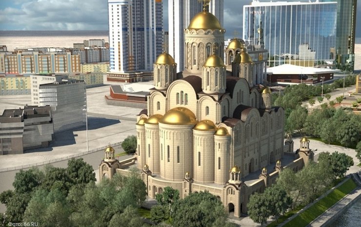 Песков: храм в Екатеринбурге не является частью крупного плана застройки
