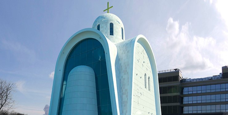 Футуристический проект храма в Москве победил в международном архконкурсе