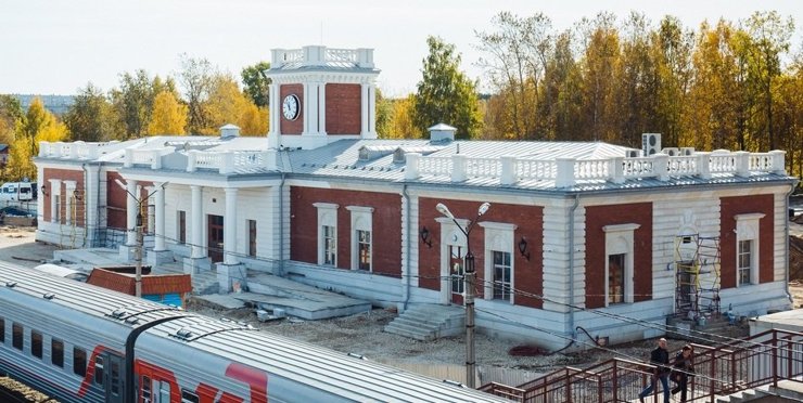 В Сосногорске построили первый в мире модульный вокзал