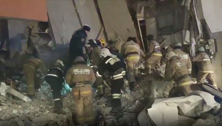 Под Белгородом из-за взрыва газа обрушились четыре этажа дома