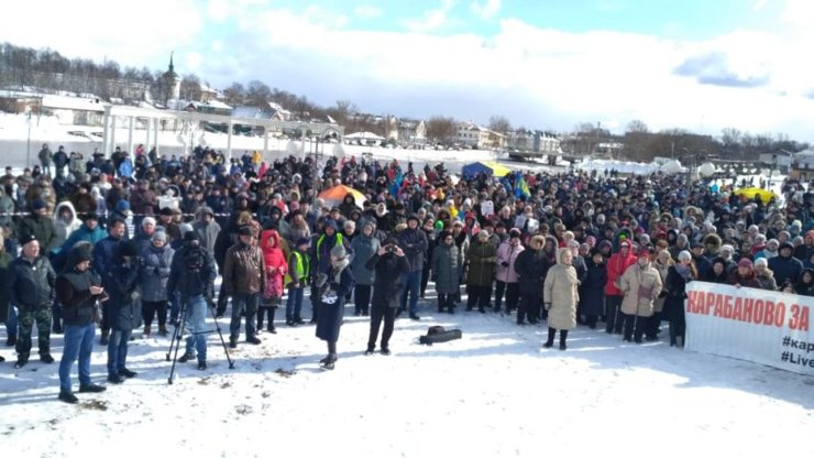 Антимусорный митинг в Александрове собрал тысячи человек