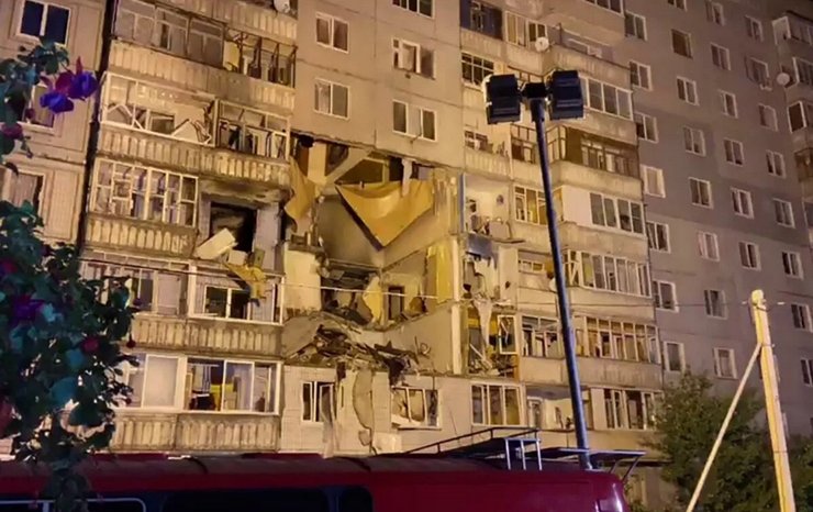 В доме в Ярославле, пострадавшем от взрыва газа, пригоден для проживания один подъезд