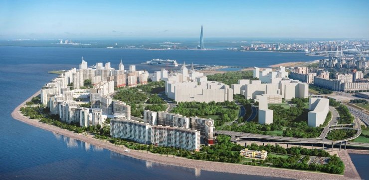 В Петербурге на Васильевском острове построят комплекс площадью 1 млн кв. м