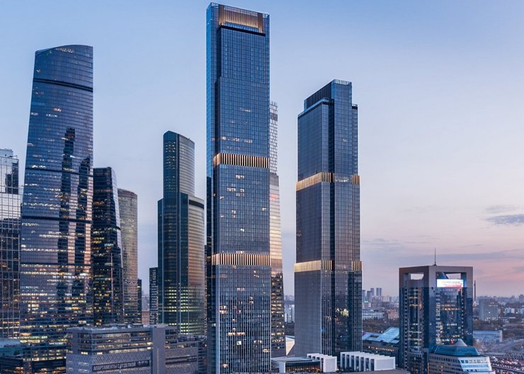 В Москве построен второй небоскреб Neva Towers