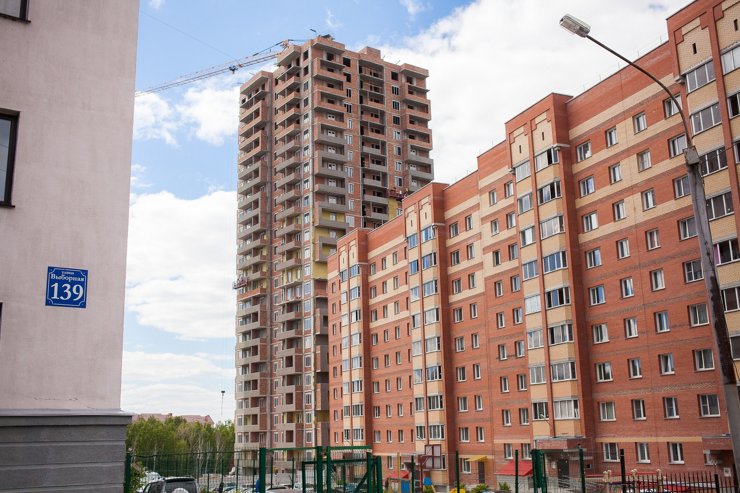 Ввод жилья в Новосибирской области вырос почти на 13%