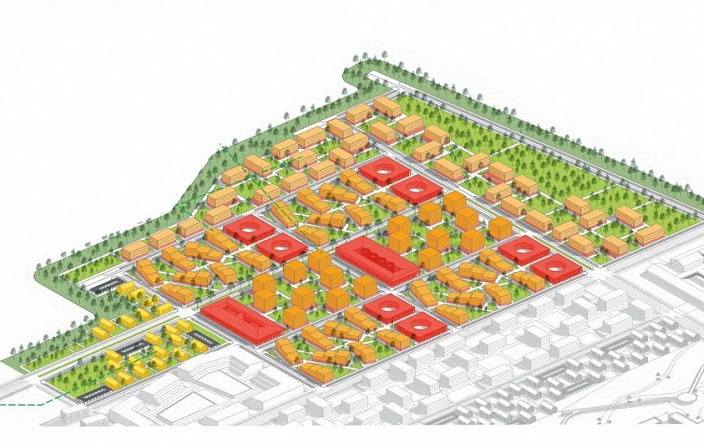 Новосибирские власти рассказали, что будет в первой очереди квартала «Смартсити»