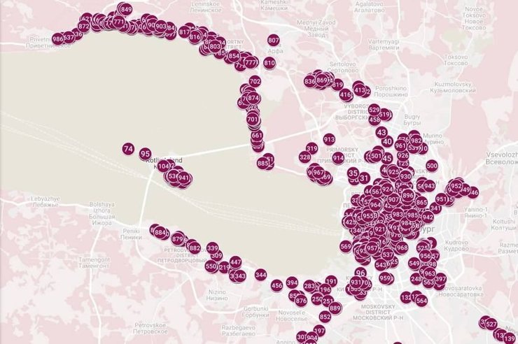 В Петербурге активисты создали карту разрушающихся зданий-памятников