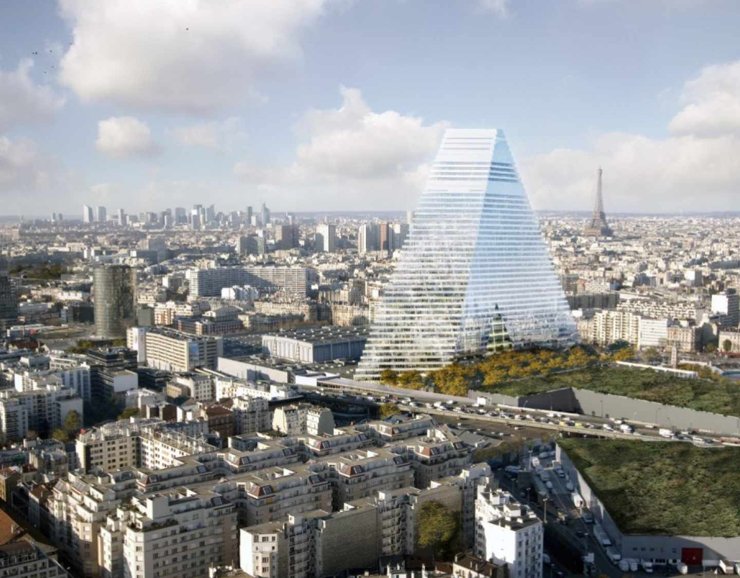 В Париже впервые за 50 лет возведут небоскреб