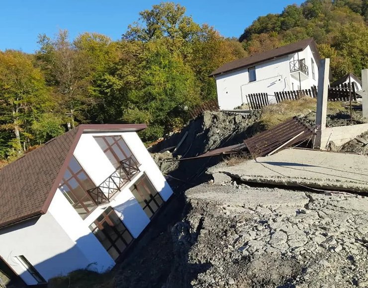 В Сочи потратят 100 млрд рублей на защиту города от оползней