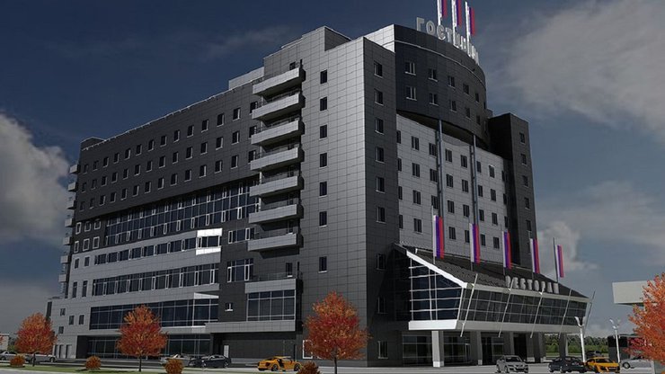 В Екатеринбурге достроят проблемную гостиницу напротив «Карнавала»