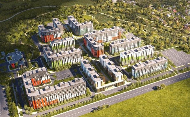 Под Казанью начали строить ЖК, в котором будут жить 6,5 тыс. человек