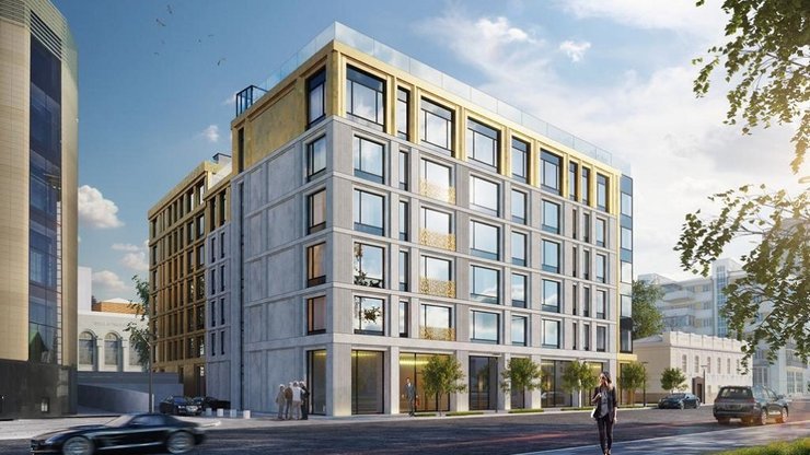 В Екатеринбурге воткнут многоэтажку во дворе особняка у Храма-на-Крови