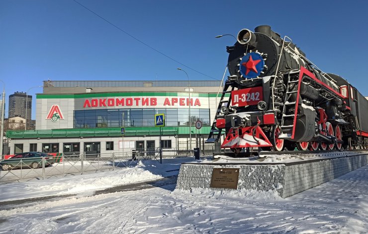 В Новосибирске благоустроят территорию у «Локомотив-Арены»