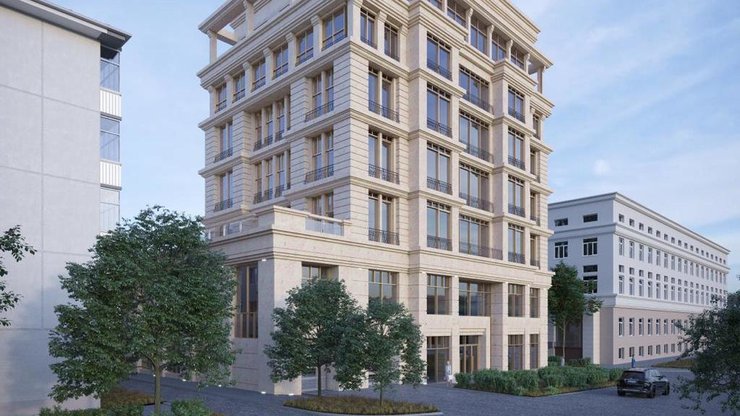 В центре Екатеринбурга на месте сквера начали строить офисник