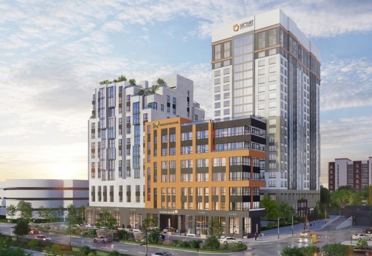 В Екатеринбурге на месте офисника у ДИВСа построят многоэтажку