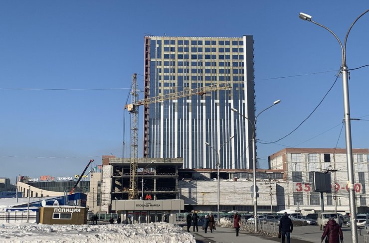 В Новосибирске перенесли сроки открытия гостиницы «Турист» после реконструкции