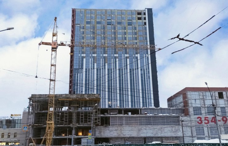 В Новосибирске построили подземный туннель к отелю-долгострою «Турист»