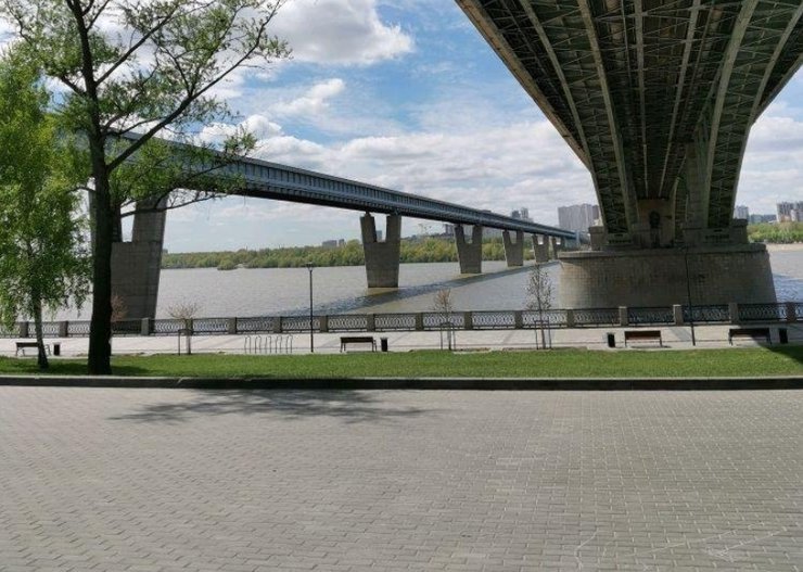 В Новосибирске на Михайловской набережной построят крытые галереи