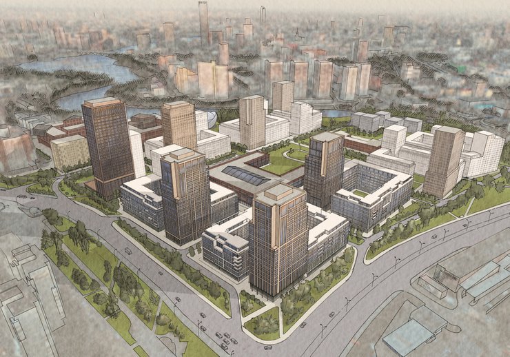 В Екатеринбурге могут застроить жильем набережную в Заречном микрорайоне