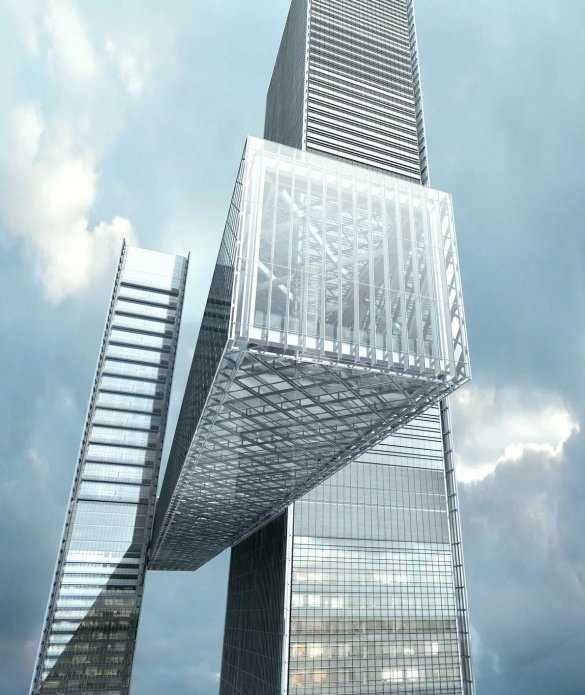 Самый длинный в мире горизонтальный небоскреб достроят к концу года