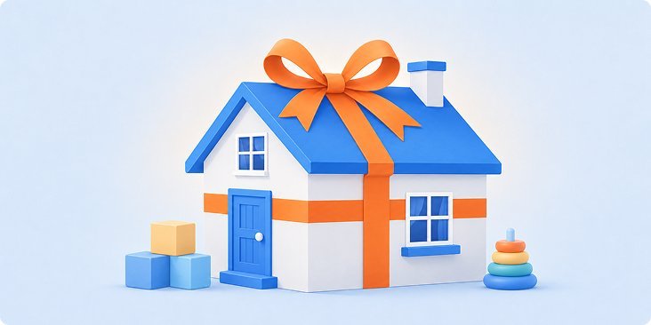 Как подарить квартиру ребёнку: оформление дарственной несовершеннолетнему