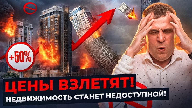 Почему цены на недвижимость могут вырасти на 50% в период 2025–2026 годов?