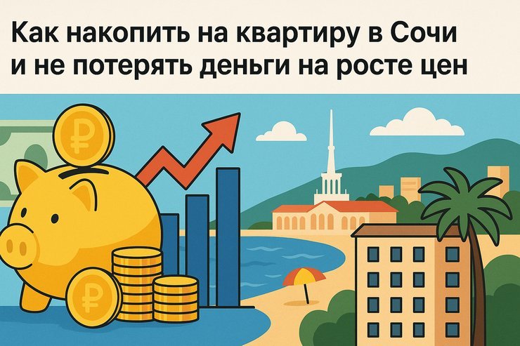 «Как накопить на квартиру в Сочи и не потерять деньги на росте цен»