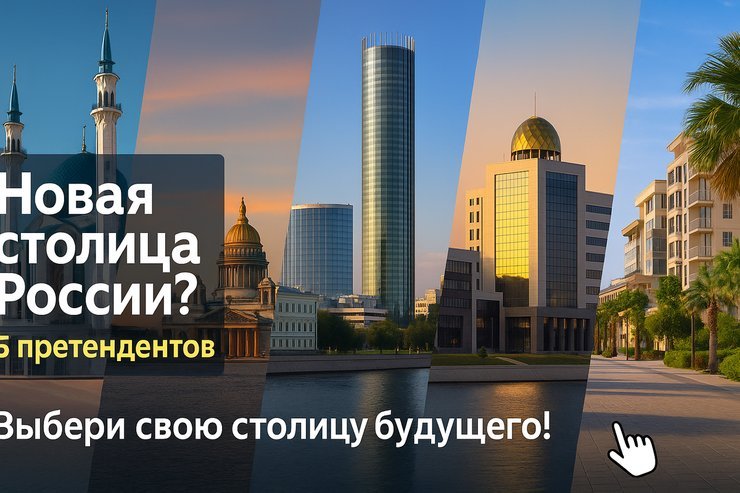 Какой город России станет «новой столицей» в 2030 году?