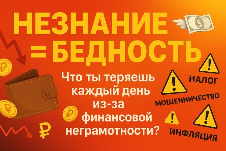 📚 Финансовая грамотность: почему незнание правил игры делает нас беднее с каждым днём