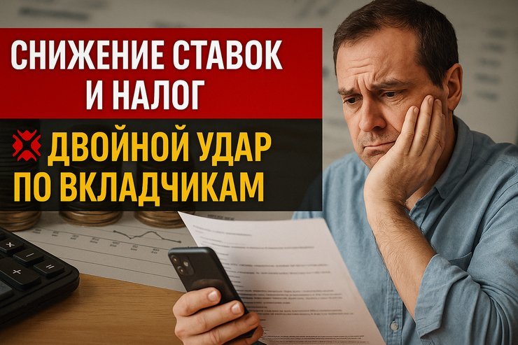 🚨 Снижение ставок по депозитам и новые налоги: что это значит для ваших сбережений? 💰