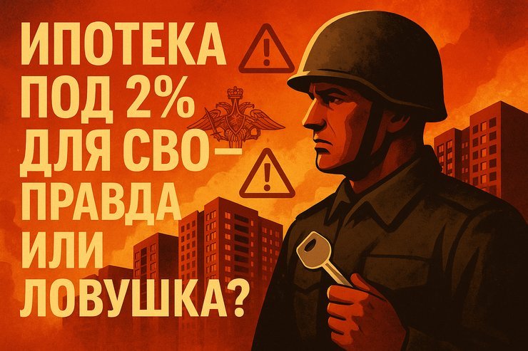 Льготная ипотека под 2% для участников СВО: кому дадут, как оформить и в чём подвох?