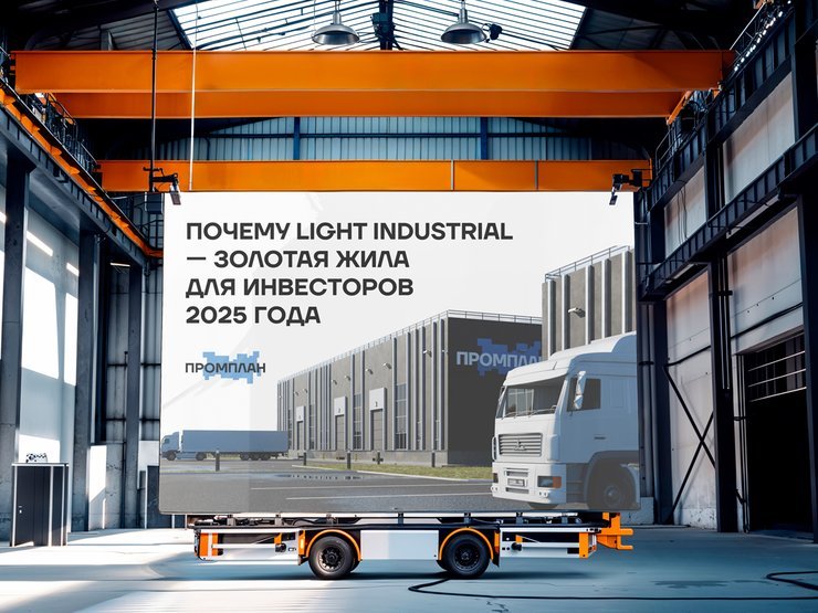 Склады Light Industrial: самый привлекательный вид инвестиций в 2025 году