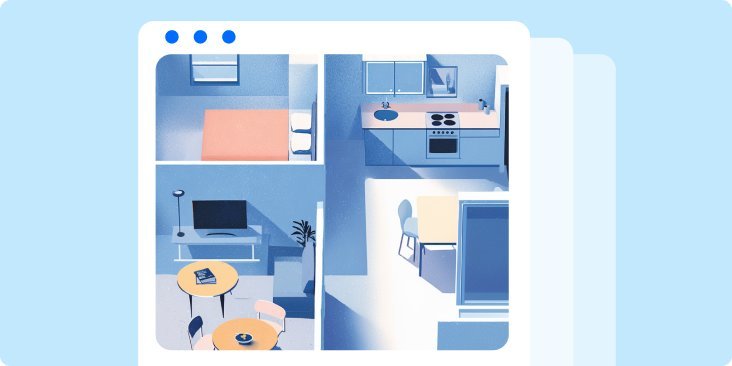 Планировка двухкомнатной квартиры: как грамотно спроектировать пространство