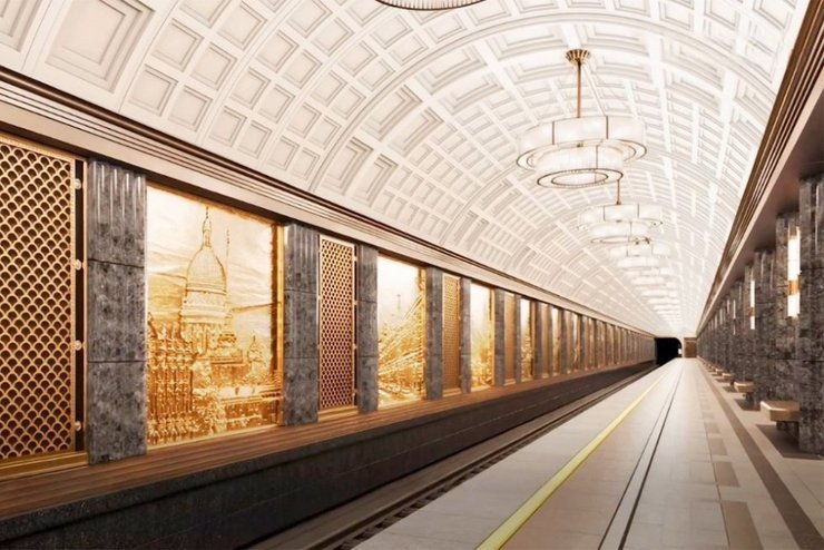 Как будет выглядеть станция метро «Достоевская», рассказали в столичной мэрии