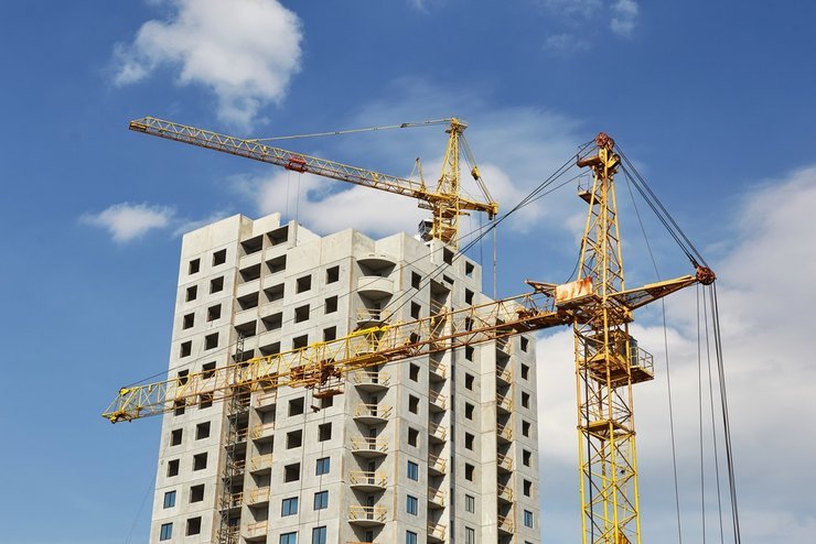 Девелоперы с начала года запустили рекордный объём нового строительства