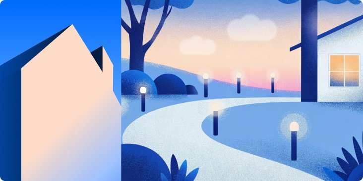 Освещение участка: выбираем светильники и составляем схему размещения