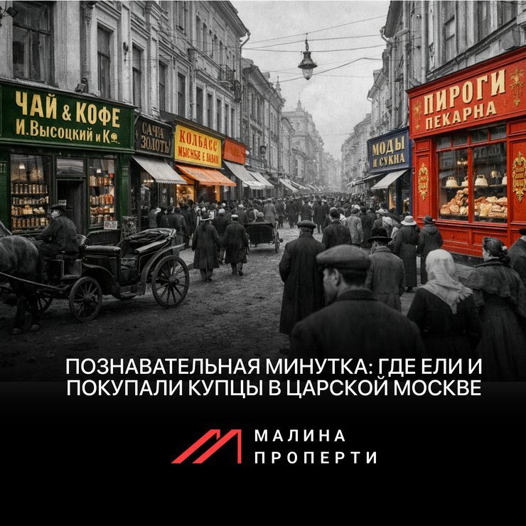 Познавательная минутка: где ели и покупали купцы в царской Москве Познавательная минутка: где ели и покупали купцы в царской Москве