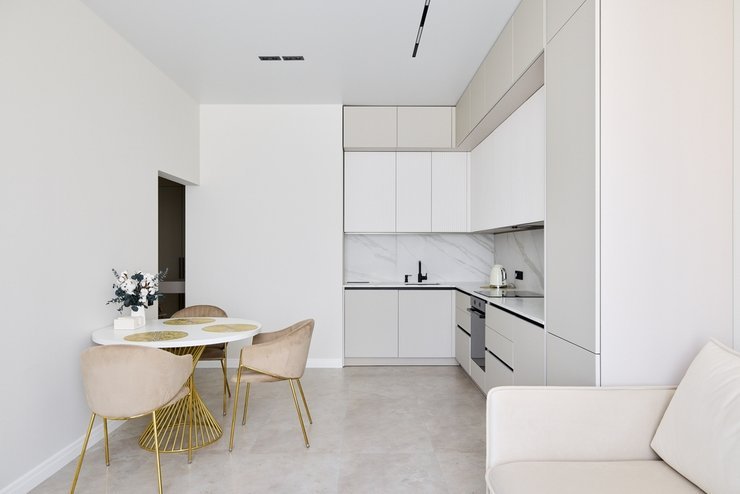 Названа средняя площадь кухни в новостройках Москвы и области