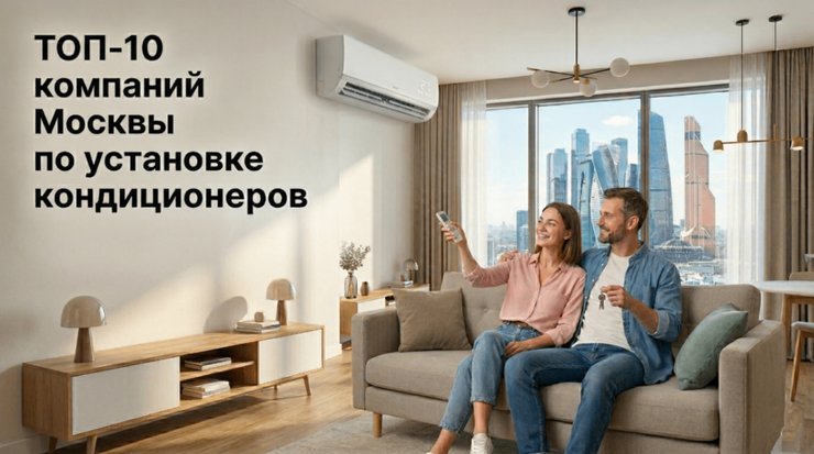 ТОП 10 лучших компаний по установке кондиционеров в Москве