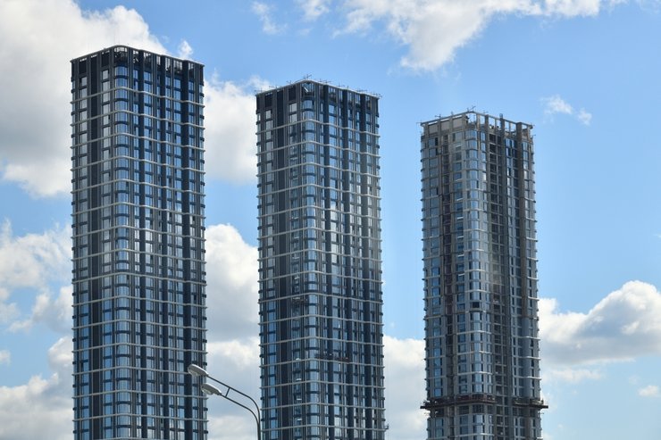 Объём жилых высоток в Москве вырос в 4 раза