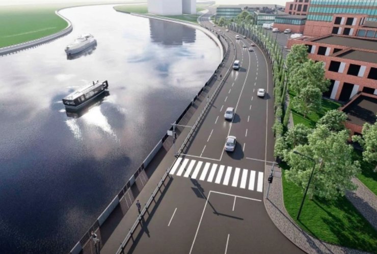 Проект развития Симоновской и Крутицкой набережных представили в московской мэрии