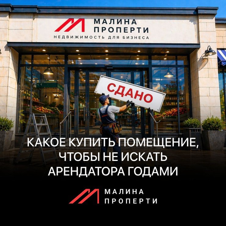 Как купить помещение и не искать арендатора годами