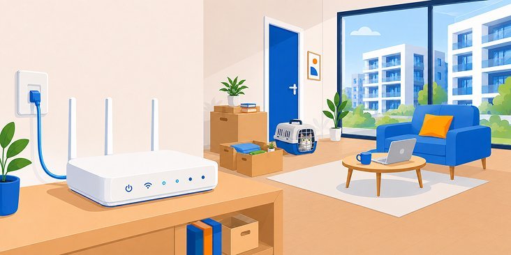 Подключение интернета в новой квартире: как выбрать провайдера и получить доступ к сети