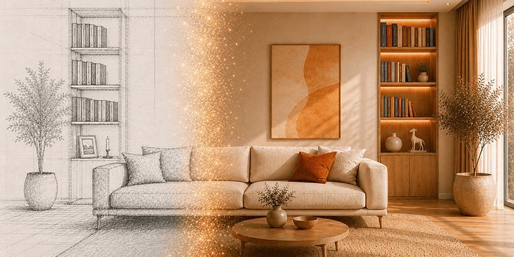 8 нейросетей для дизайна интерьера: как с ними работать