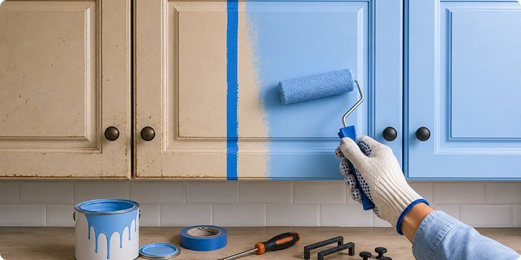Как обновить кухню своими руками: быстро, дёшево и красиво